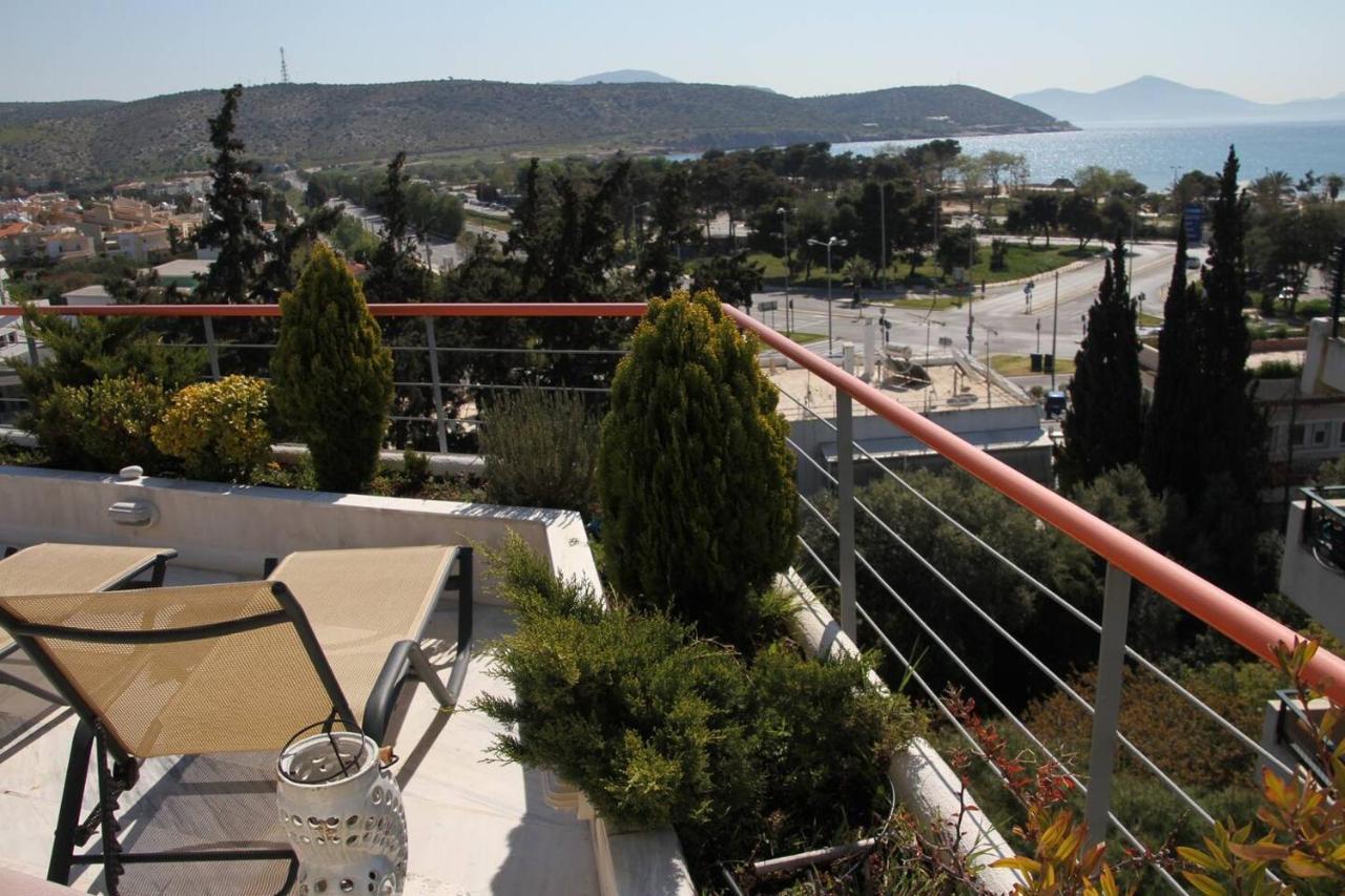 Varkiza Seaside Penthouse With Private Roof Deck Вари Экстерьер фото